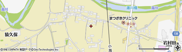 長野県佐久市猿久保476周辺の地図