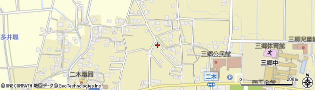 長野県安曇野市三郷明盛4886周辺の地図