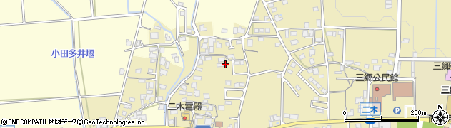 長野県安曇野市三郷明盛4980周辺の地図