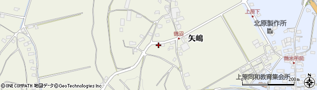 長野県佐久市矢嶋179周辺の地図