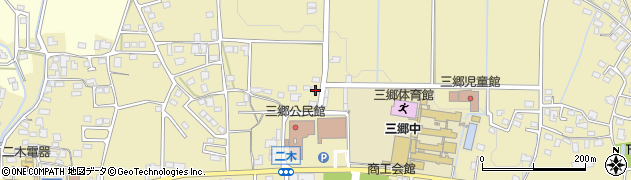 長野県安曇野市三郷明盛4821周辺の地図