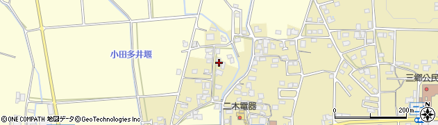 長野県安曇野市三郷明盛4993周辺の地図