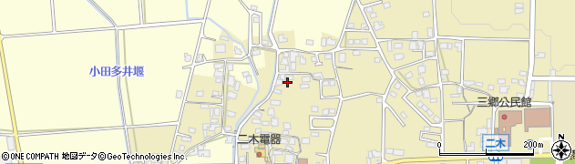 長野県安曇野市三郷明盛4974周辺の地図
