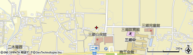 長野県安曇野市三郷明盛4823周辺の地図