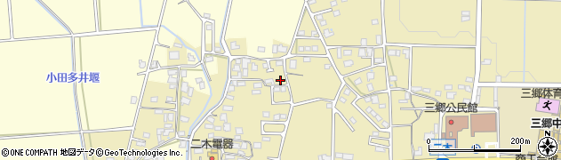 長野県安曇野市三郷明盛4983周辺の地図
