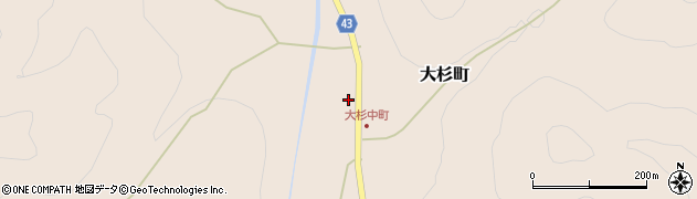 石川県小松市大杉町モ109周辺の地図