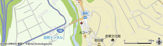 岐阜県大野郡白川村荻町1157周辺の地図