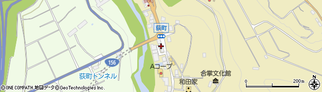 岐阜県大野郡白川村荻町1162周辺の地図