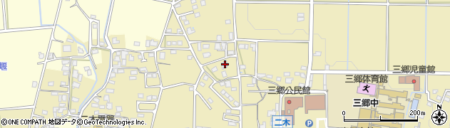 長野県安曇野市三郷明盛4895周辺の地図