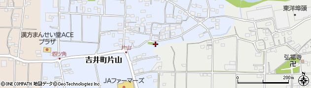 群馬県高崎市吉井町片山327周辺の地図