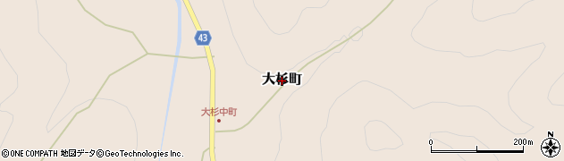 石川県小松市大杉町周辺の地図