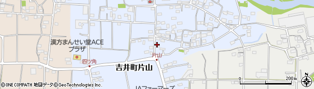 群馬県高崎市吉井町片山373周辺の地図