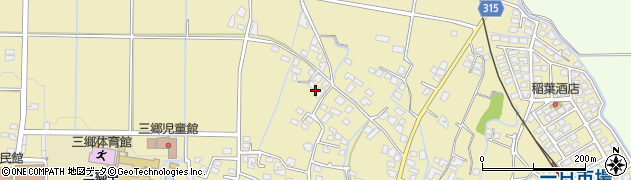 長野県安曇野市三郷明盛2004周辺の地図
