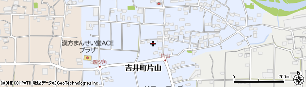 群馬県高崎市吉井町片山530周辺の地図