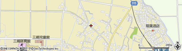長野県安曇野市三郷明盛2014周辺の地図