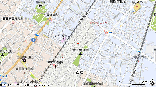 〒329-0211 栃木県小山市暁の地図