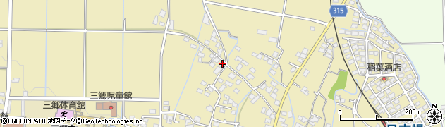 長野県安曇野市三郷明盛2002周辺の地図