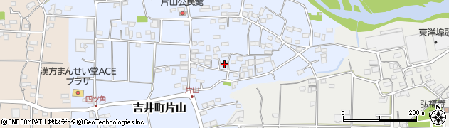 群馬県高崎市吉井町片山358周辺の地図