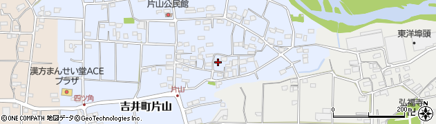 群馬県高崎市吉井町片山360周辺の地図