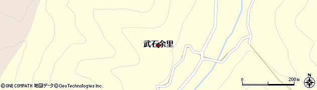 長野県上田市武石余里周辺の地図