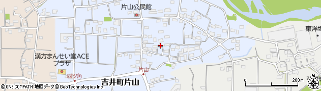 群馬県高崎市吉井町片山354周辺の地図