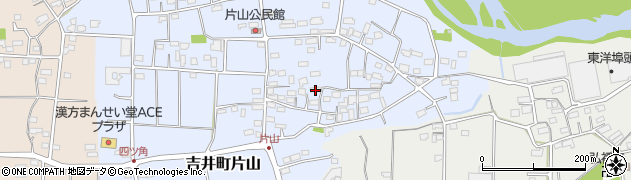 群馬県高崎市吉井町片山357周辺の地図