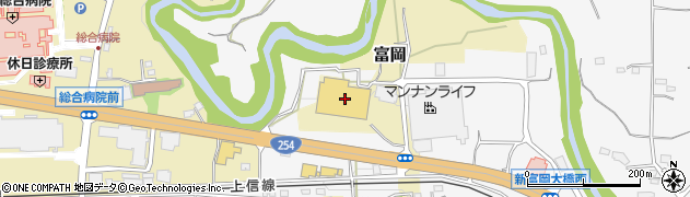 パソコンクリニック・富岡店内店周辺の地図
