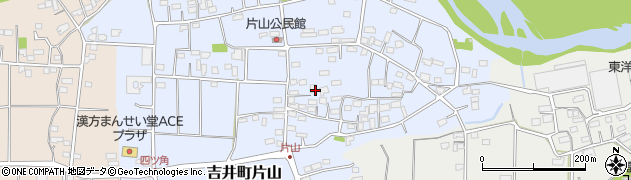 群馬県高崎市吉井町片山352周辺の地図