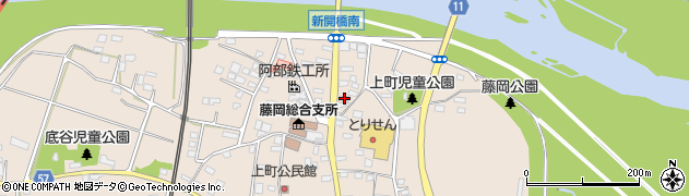 栃木県栃木市藤岡町藤岡1019周辺の地図