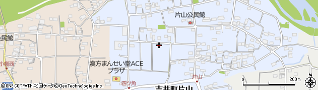 群馬県高崎市吉井町片山570周辺の地図