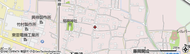 群馬県藤岡市下栗須1044周辺の地図