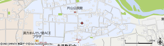 群馬県高崎市吉井町片山351周辺の地図