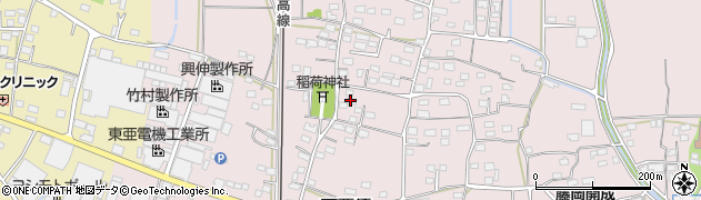 群馬県藤岡市下栗須1109周辺の地図