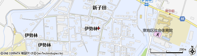 長野県佐久市新子田伊勢林1784周辺の地図