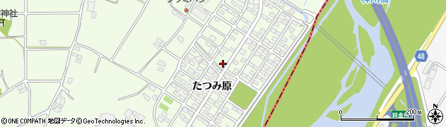 長野県安曇野市豊科高家（たつみ原）周辺の地図