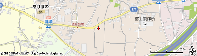 群馬県藤岡市篠塚273周辺の地図