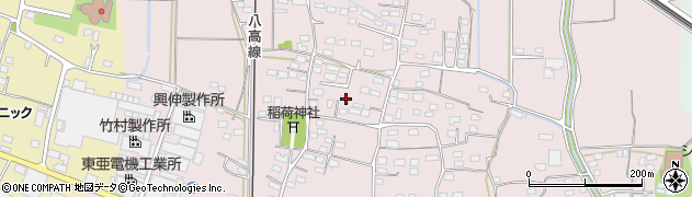 群馬県藤岡市下栗須1104周辺の地図