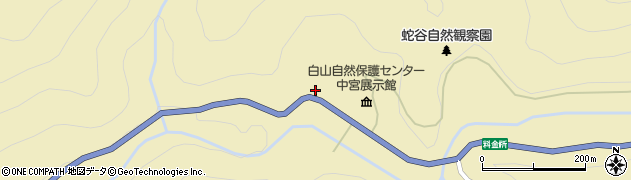 石川県林業公社白山林道石川管理事務所周辺の地図