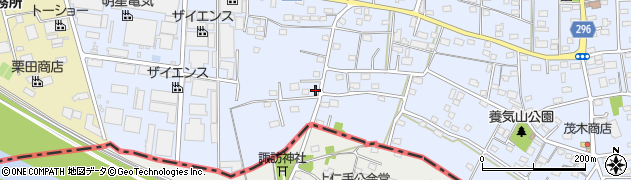 群馬県伊勢崎市長沼町2486周辺の地図