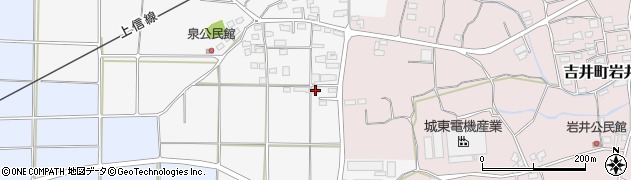 群馬県高崎市吉井町小暮556周辺の地図