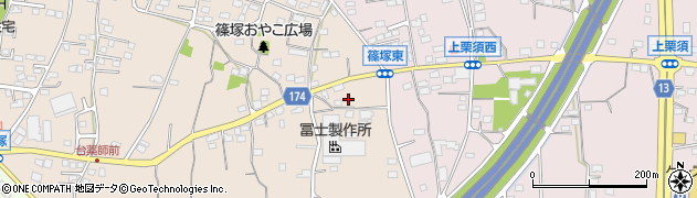 群馬県藤岡市篠塚10周辺の地図