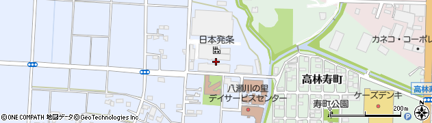 群馬県太田市高林北町1120周辺の地図