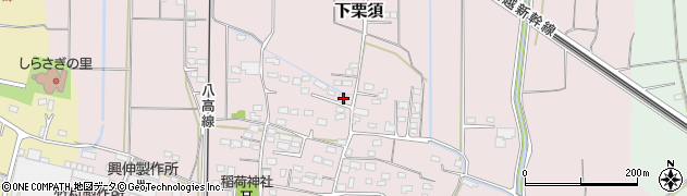 群馬県藤岡市下栗須1127周辺の地図