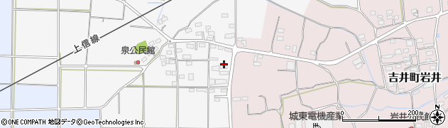 群馬県高崎市吉井町小暮569周辺の地図