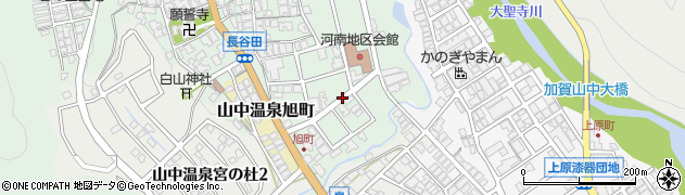 石川県加賀市山中温泉長谷田町（リ）周辺の地図