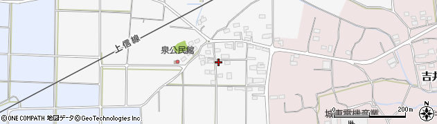 群馬県高崎市吉井町小暮590周辺の地図