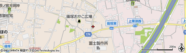 群馬県藤岡市篠塚5周辺の地図