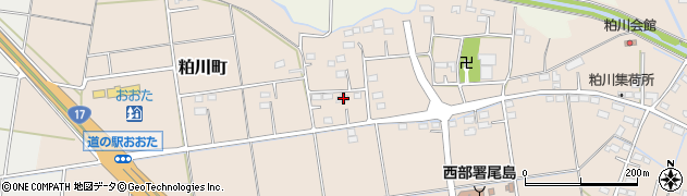 群馬県太田市粕川町518周辺の地図