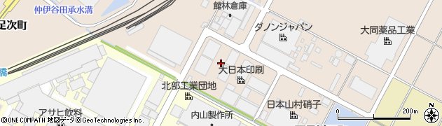 日本通運株式会社館林支店周辺の地図