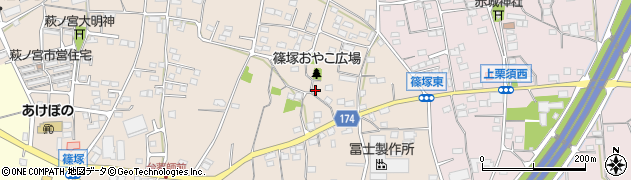 群馬県藤岡市篠塚401周辺の地図
